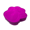 A pink Flexiness PawStep tray designed for balance training and muscle building, set against a white background. Brand name: Your Whole Dog.