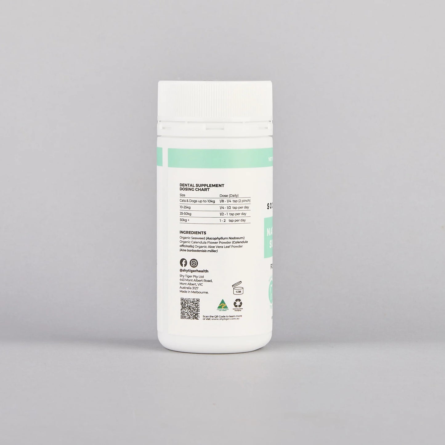 Shy Tiger Soothe + Dental Natural Oral Supplement