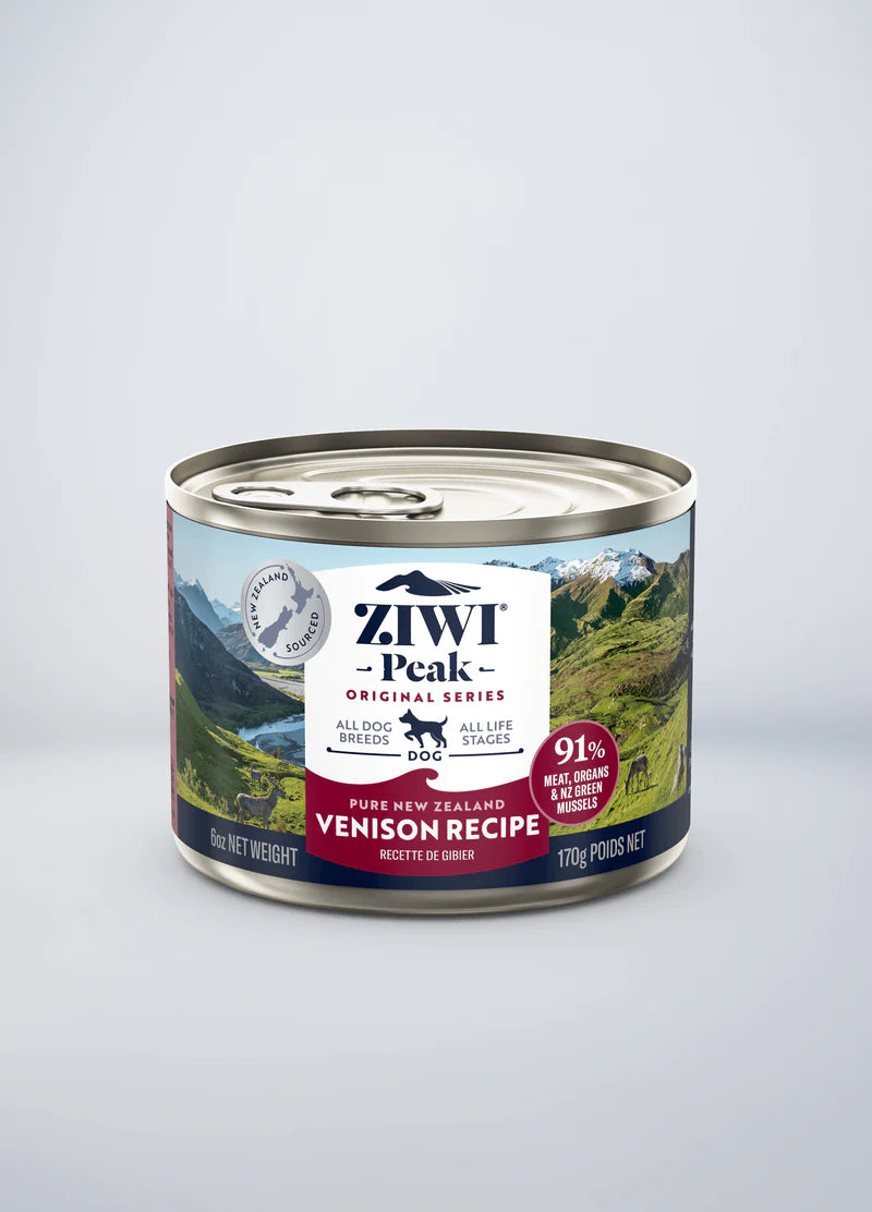 ZIWI Peak Canned Venison Recipe for Dogs