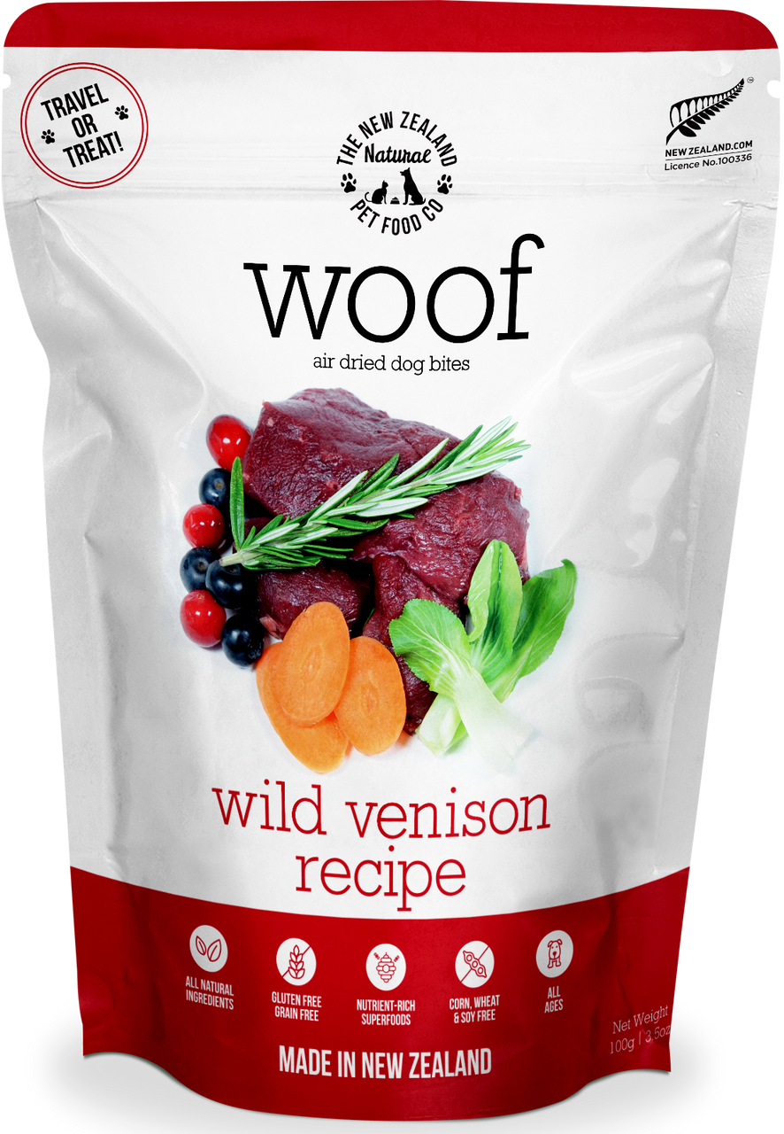 Your Whole Dog's Air Dried Venison Dog Food is a healthy food option for your beloved pet. Made with venison sourced from New Zealand, this dog food is packed with nutritious ingredients to support your dog's