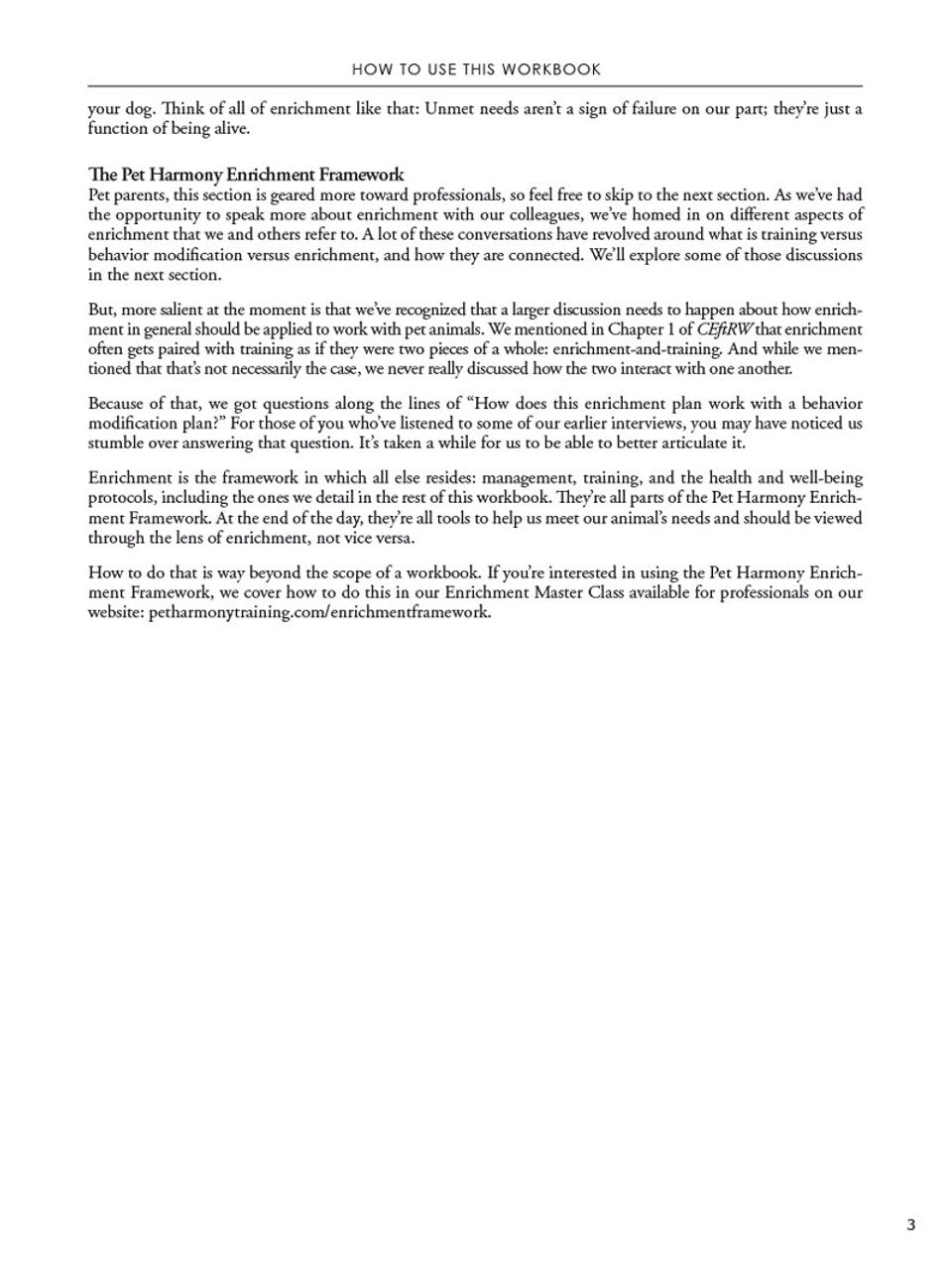 Book: Canine Enrichment for the Real World Workbook