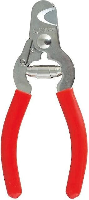 The Millers Forge Red-Handled Nail Clippers boast ergonomic red grips and a curved blade, perfect for precision. They excel as dog nail clippers, making them an indispensable tool in your pet grooming kit.