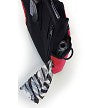 Image of a partially visible black and red boxing glove with white and black striped hand wraps, next to a SALE: Doggone Good Rapid Rewards Treat Pouch by Your Whole Dog.
