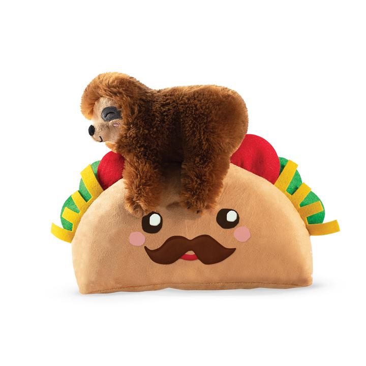 Tiger taco on sale dog toy