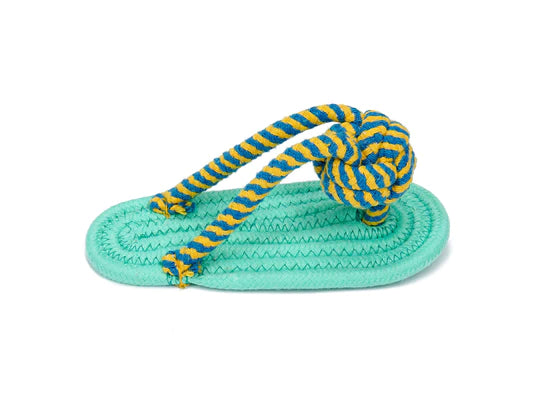 Jax & Bones Flip Flop (Jandal!) 9" Rope Toy