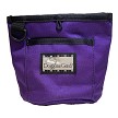 A purple SALE: Doggone Good Trek-n-Train Treat Pouch by Your Whole Dog, featuring a black zipper, a front pocket, and a label that reads "Doggone Good!".