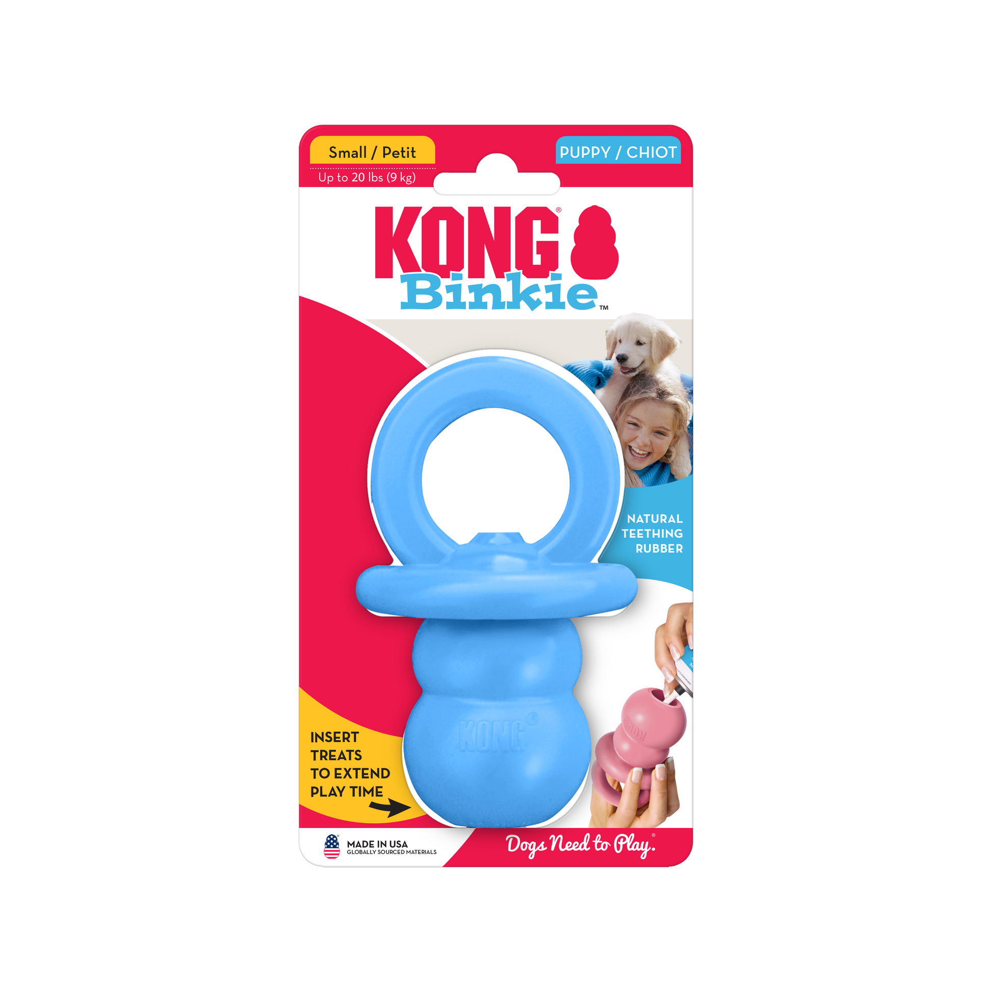Your Whole Dog SALE: KONG Puppy Binkie.