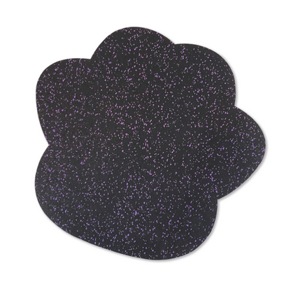 A purple Flexiness PawMat mouse pad available for pre-order from Your Whole Dog.