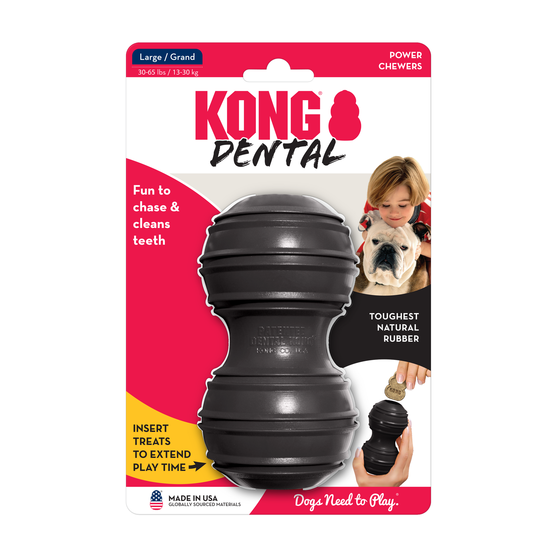 The SALE: KONG Dental Extreme toy from Your Whole Dog is a must-have for dogs who love chewing and need teeth cleaning.