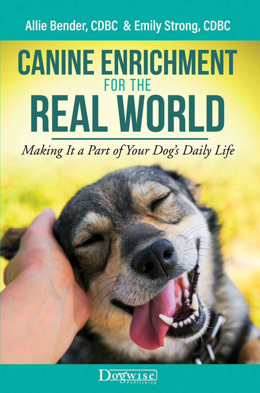 Canine enrichment for the Dog's Daily Life in the Real World can be achieved with the book "Canine Enrichment for the Real World: Making It a Part of Your Dog's Daily Life" by Your Whole Dog.