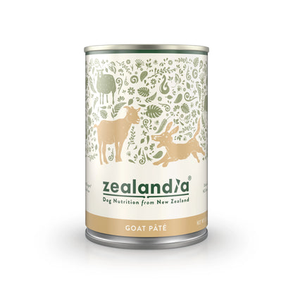 Zealandia: Goat Pâté Dog Food 385g cans