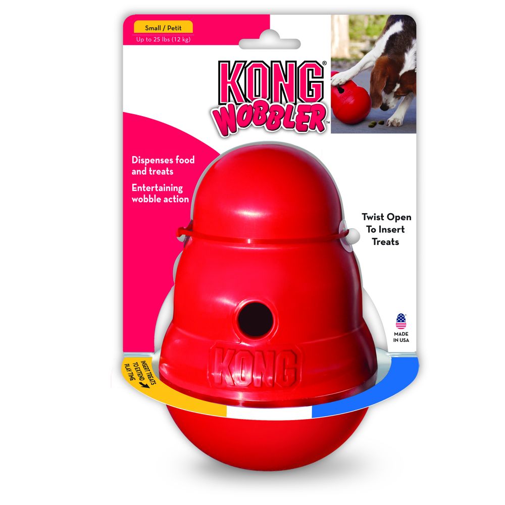 Your Whole Dog CLEARANCE: KONG Wobbler for mental stimulation.