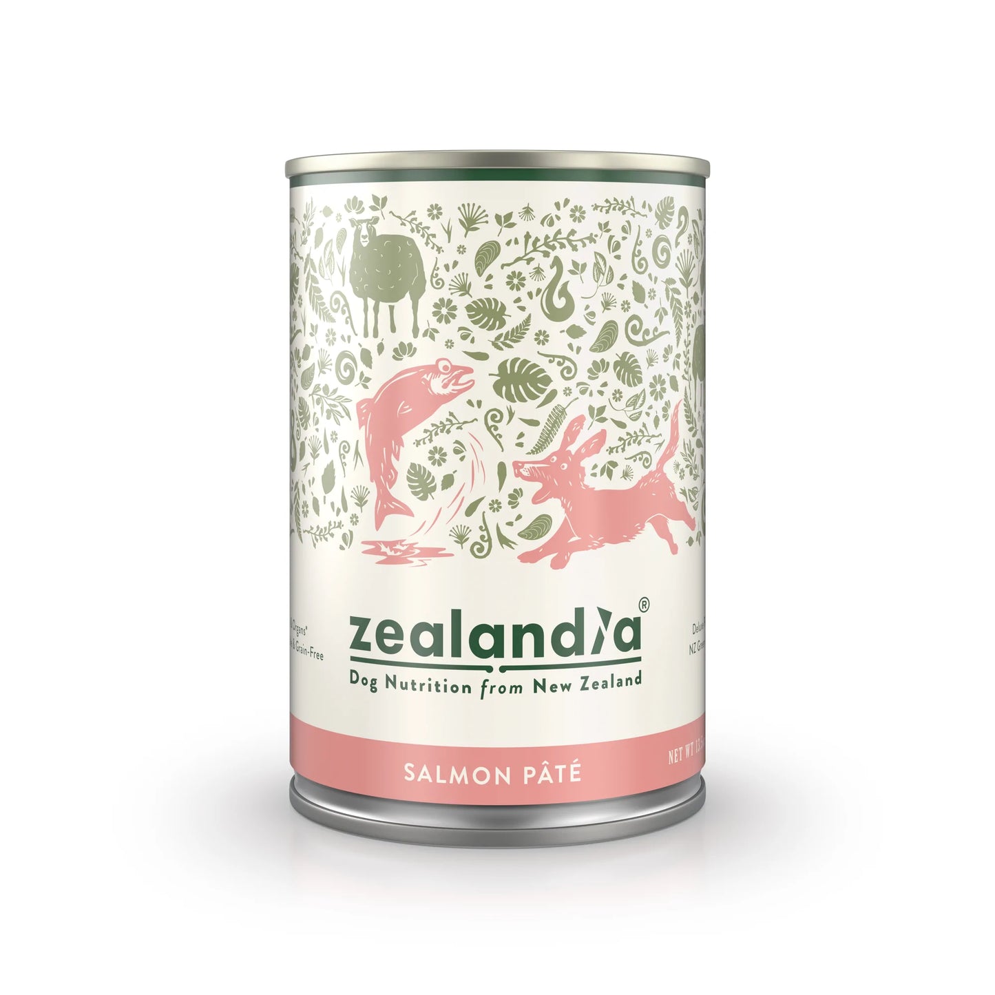 Zealandia: Salmon Pâté Dog Food 385g cans