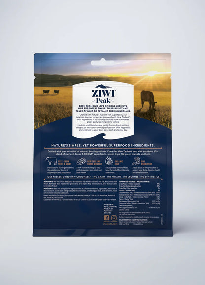 ZIWI Peak Freeze-Dried Raw Superboost Beef