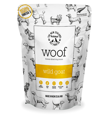 Your Whole Dog's Woof: Wild Goat Treats (50g).