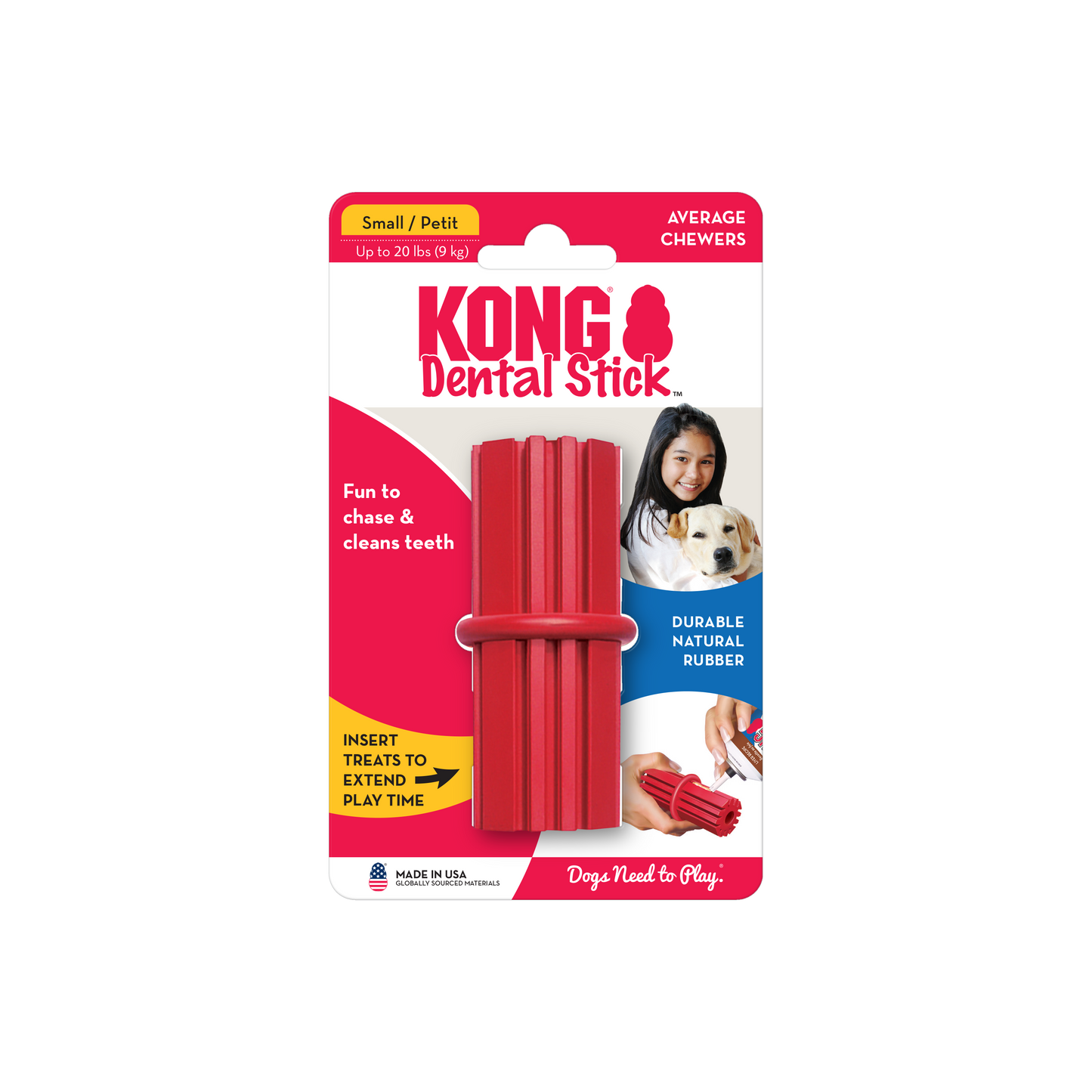 Your Whole Dog SALE: KONG Dental Stick - the ultimate dental care solution for dogs, specifically designed to promote healthy gums and teeth.