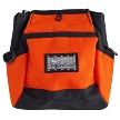 Orange and black insulated lunch bag with Doggone Good: Rapid Rewards Training Pouch by Your Whole Dog.