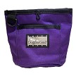 A purple bag with a black logo, perfect for storing treats during clicker training. (Doggone Good: Trek-n-Train Treat Pouch by Your Whole Dog)